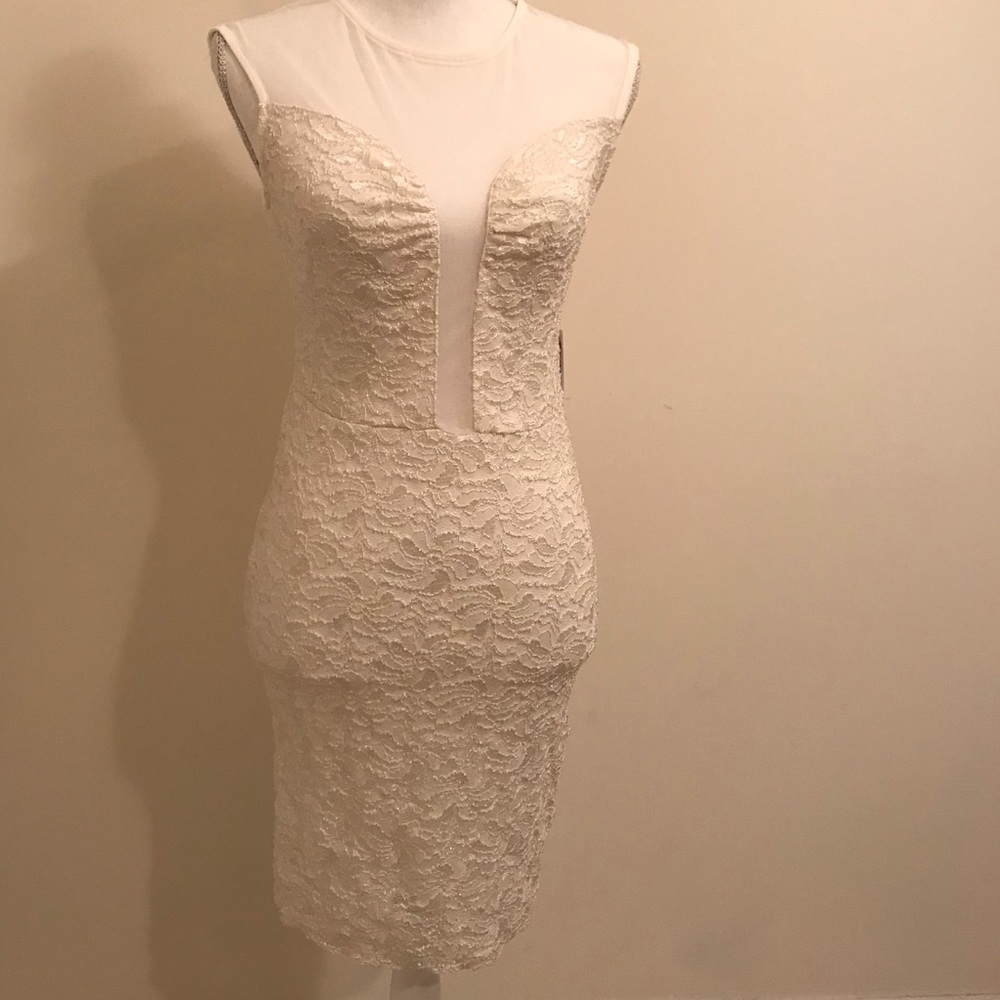 New White lace dress Medium